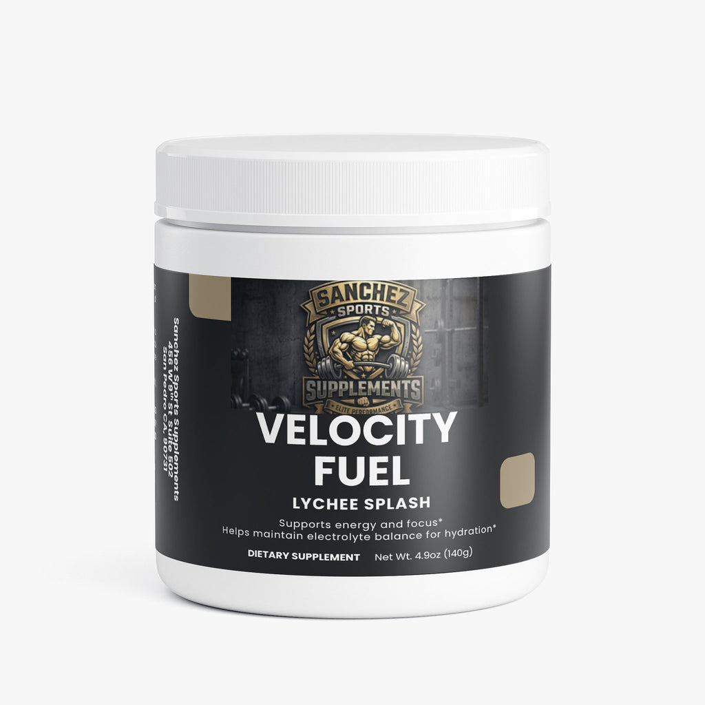 Sugar Free Energy Powder Supplement - Lychee Splash Flavor | Pre-Workout Energy Drink Mix