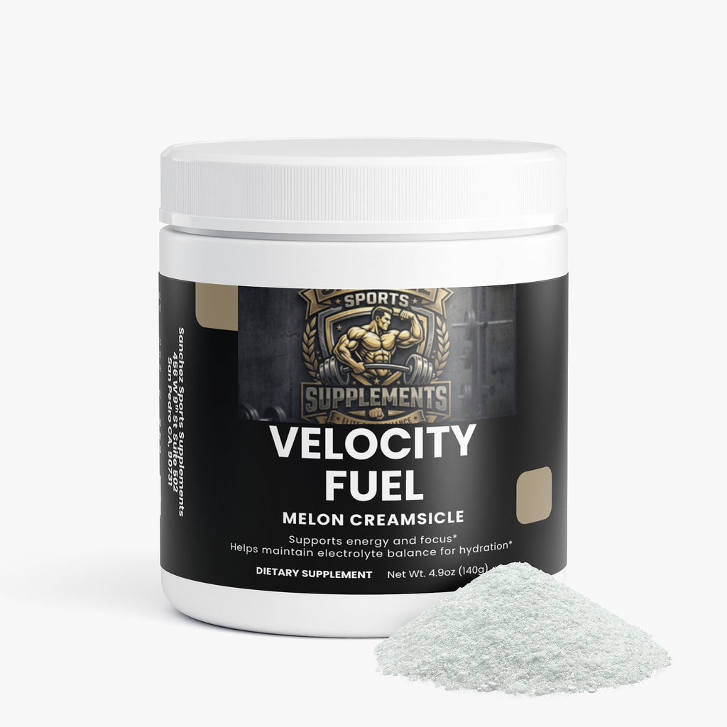 Sugar Free Energy Powder Supplement - Melon Creamsicle Flavor | Pre-Workout Energy Drink Mix