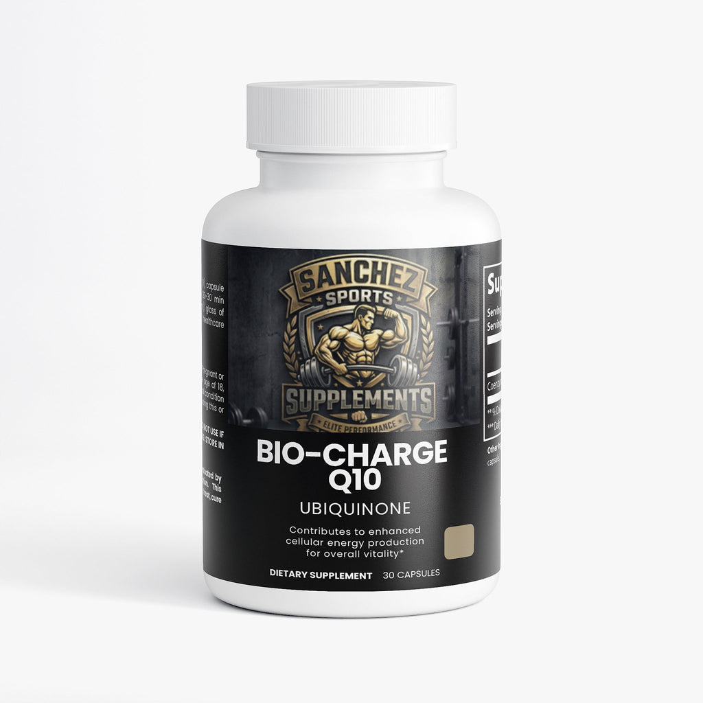 CoQ10 Ubiquinone Supplement 200mg | Heart Health, Energy & Post-Workout Recovery