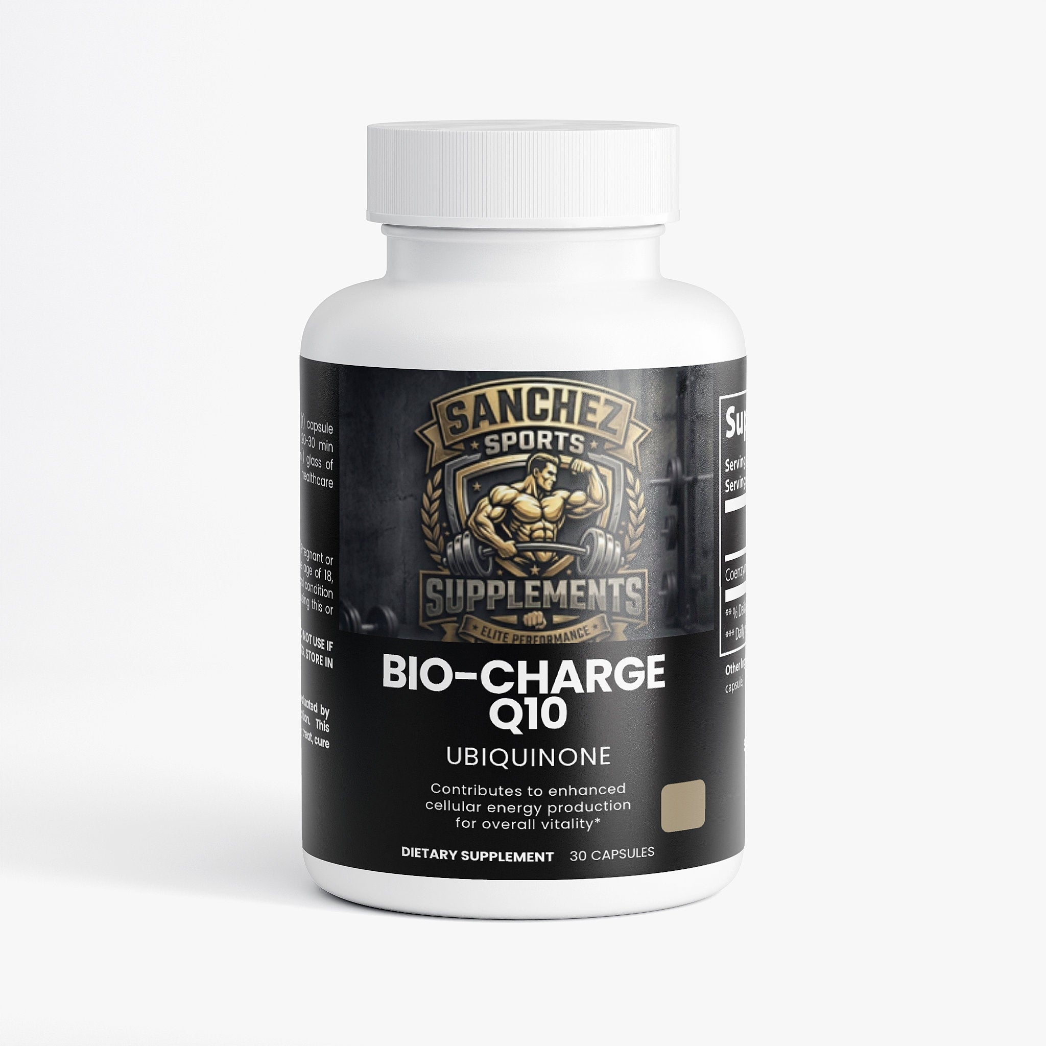 CoQ10 Ubiquinone Supplement 200mg | Heart Health, Energy & Post-Workout Recovery