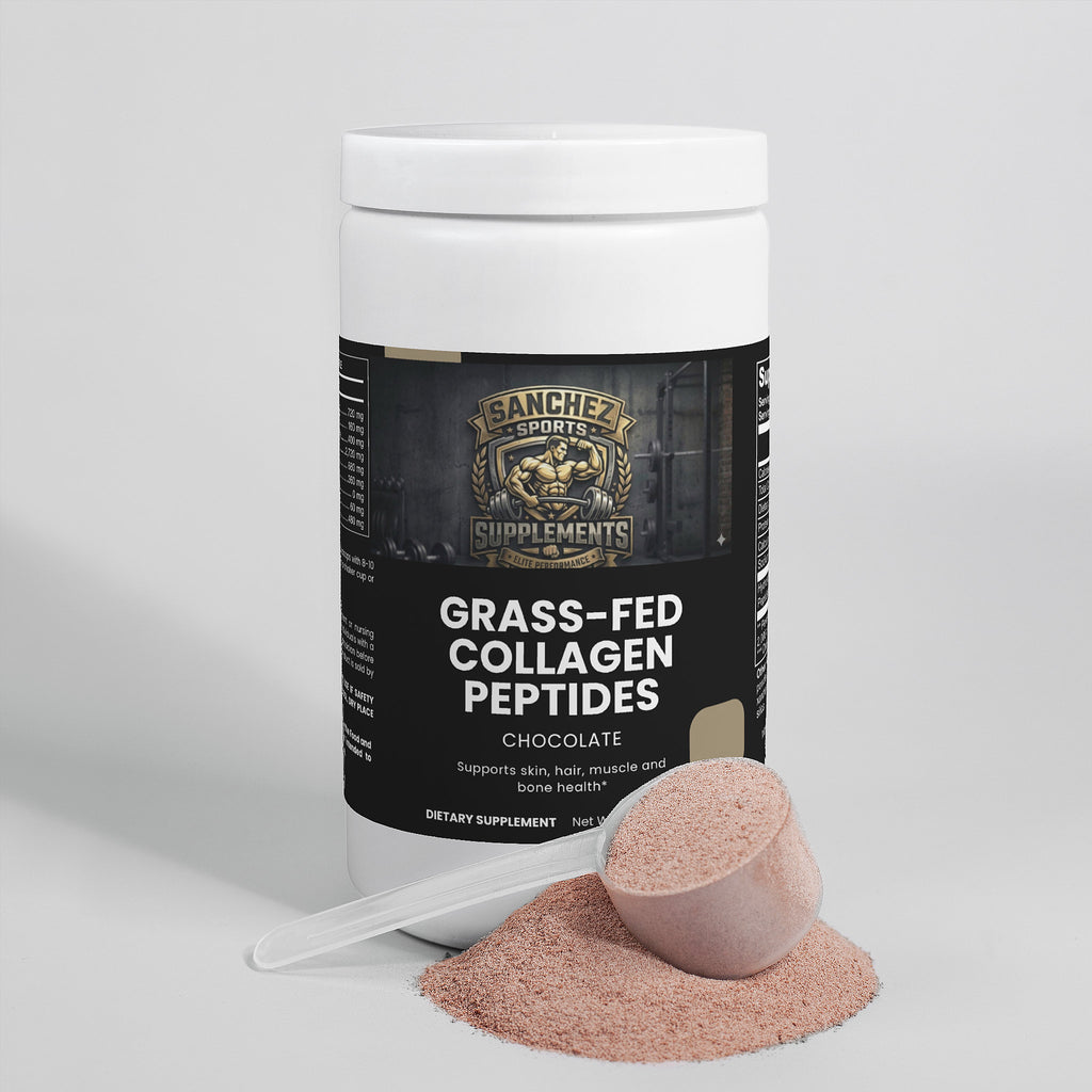 Grass-Fed Collagen Peptides Powder Chocolate | Skin, Hair, Nails & Joint Support