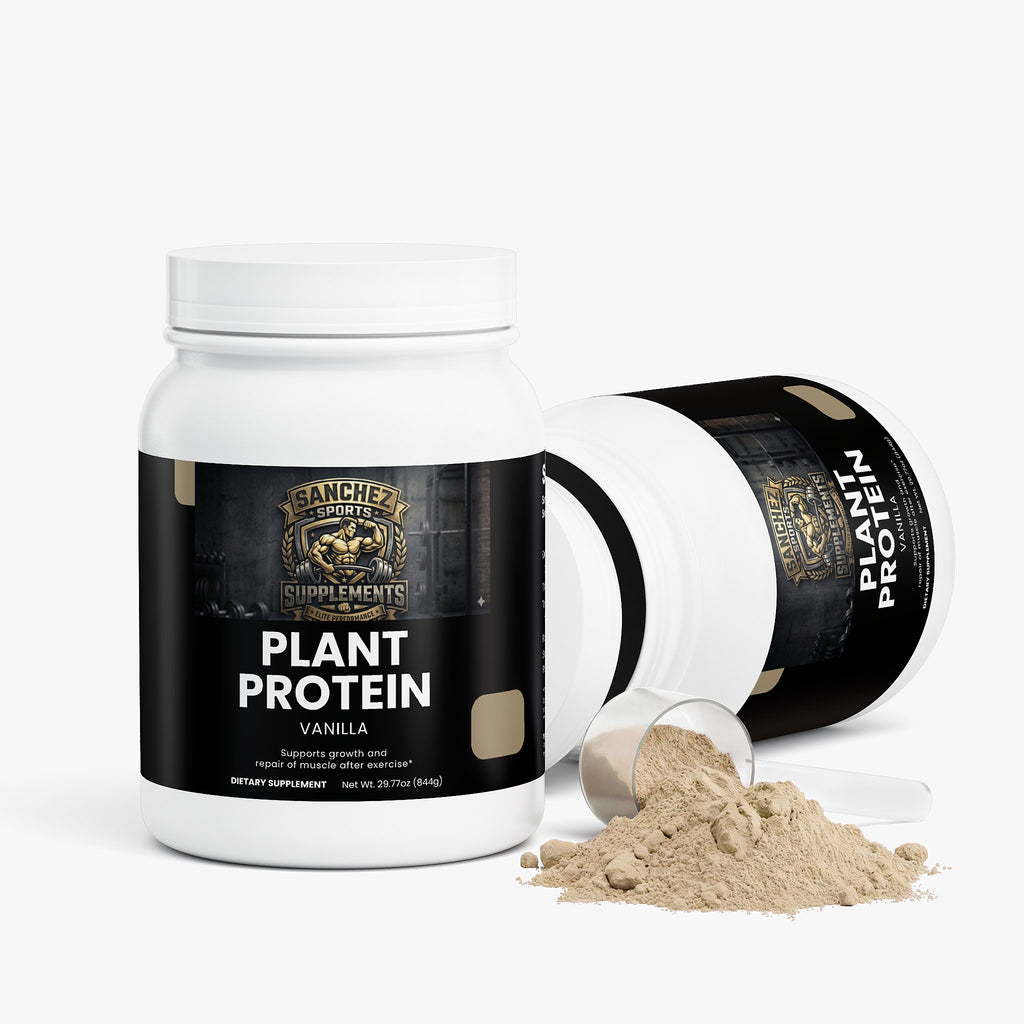 Vegan Plant Protein Powder Vanilla | 20g Protein | Dairy-Free Muscle Support