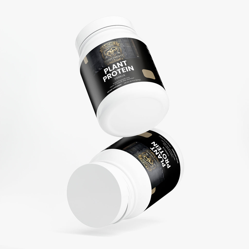 Vegan Plant Protein Powder Vanilla | 20g Protein | Dairy-Free Muscle Support