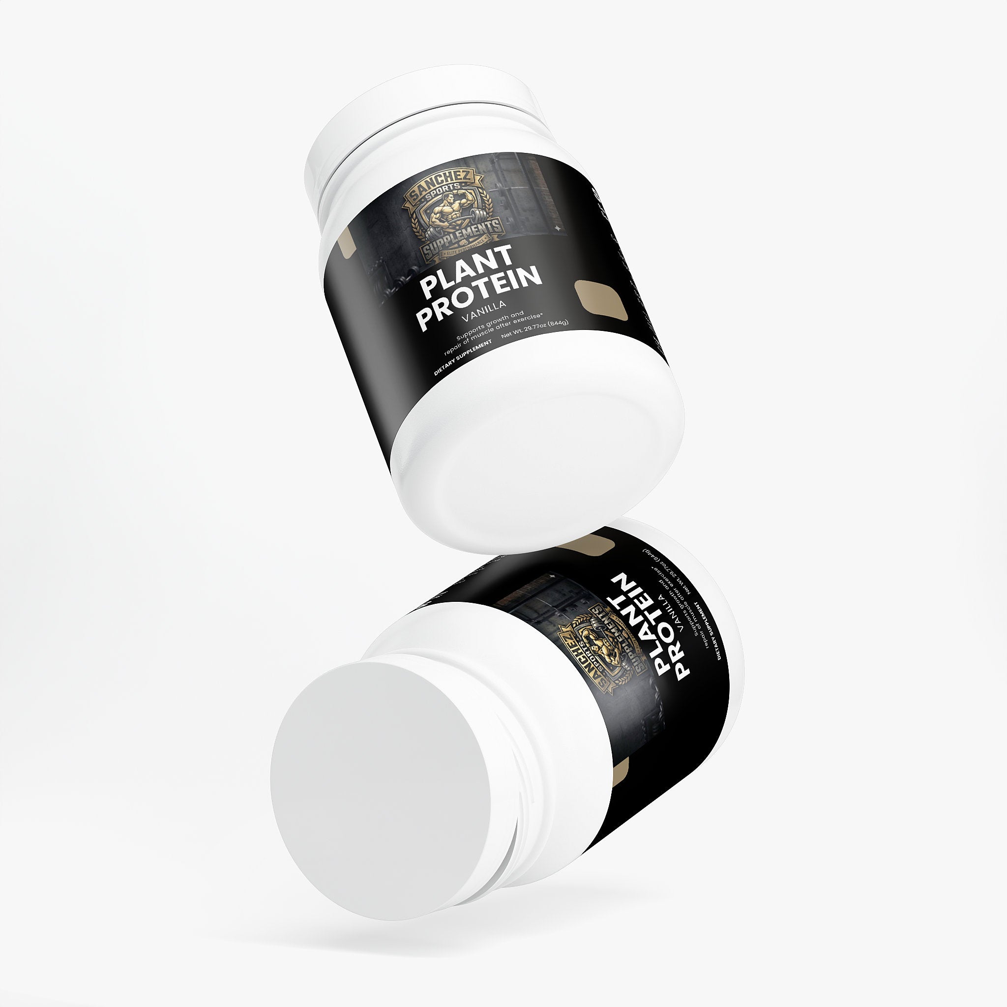 Vegan Plant Protein Powder Vanilla | 20g Protein | Dairy-Free Muscle Support