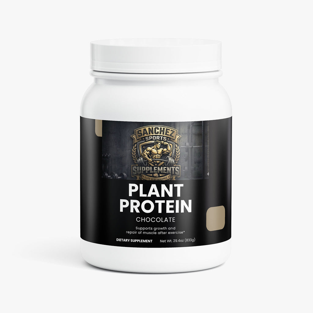 Vegan Plant Protein Powder Chocolate | 20g Protein | Dairy-Free Muscle Support