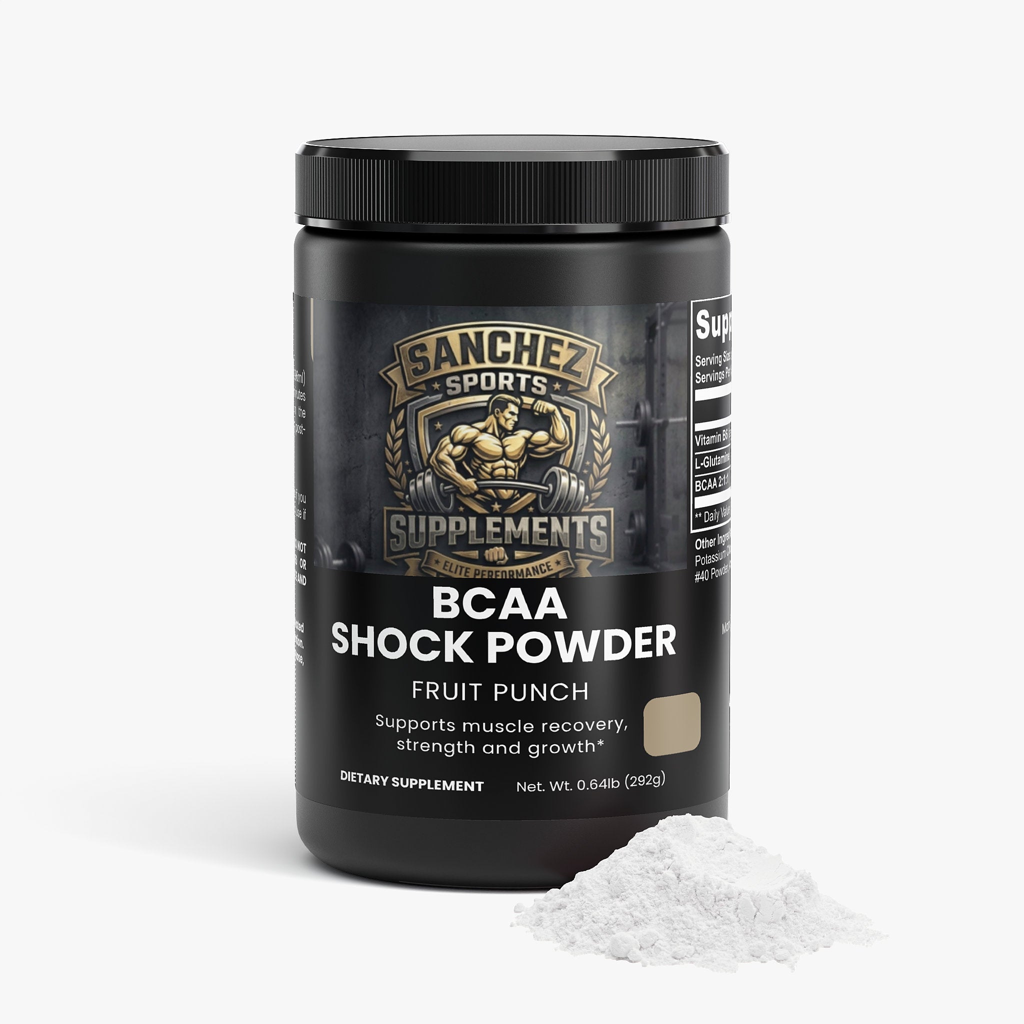 Nitric Shock Pre-Workout Powder Fruit Punch | Pump, Energy & Endurance Supplement