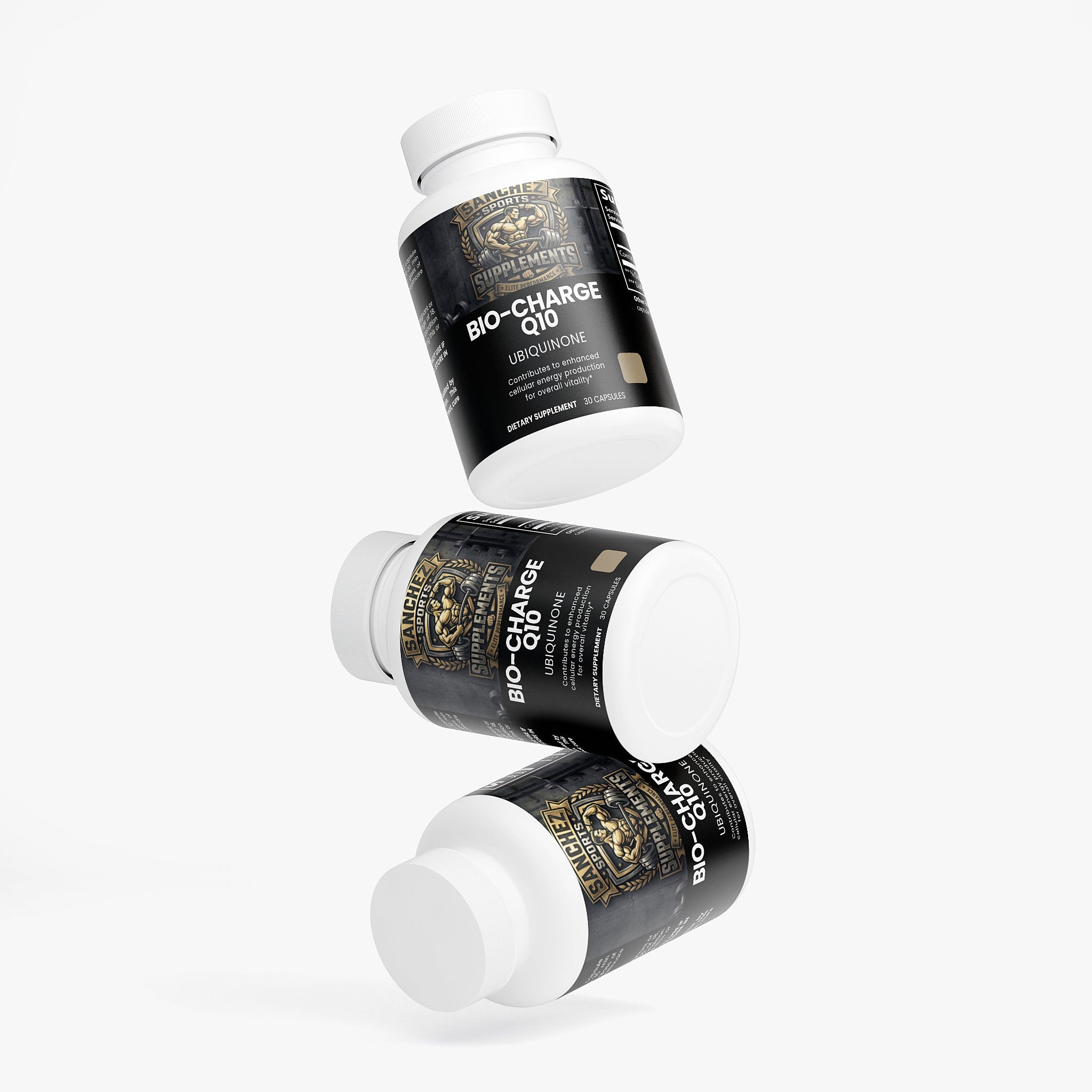 CoQ10 Ubiquinone Supplement 200mg | Heart Health, Energy & Post-Workout Recovery