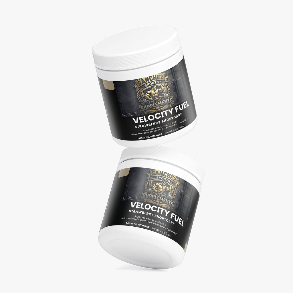 Energy Powder (Strawberry Shortcake) - Sanchez Sports Supplements two bottles
