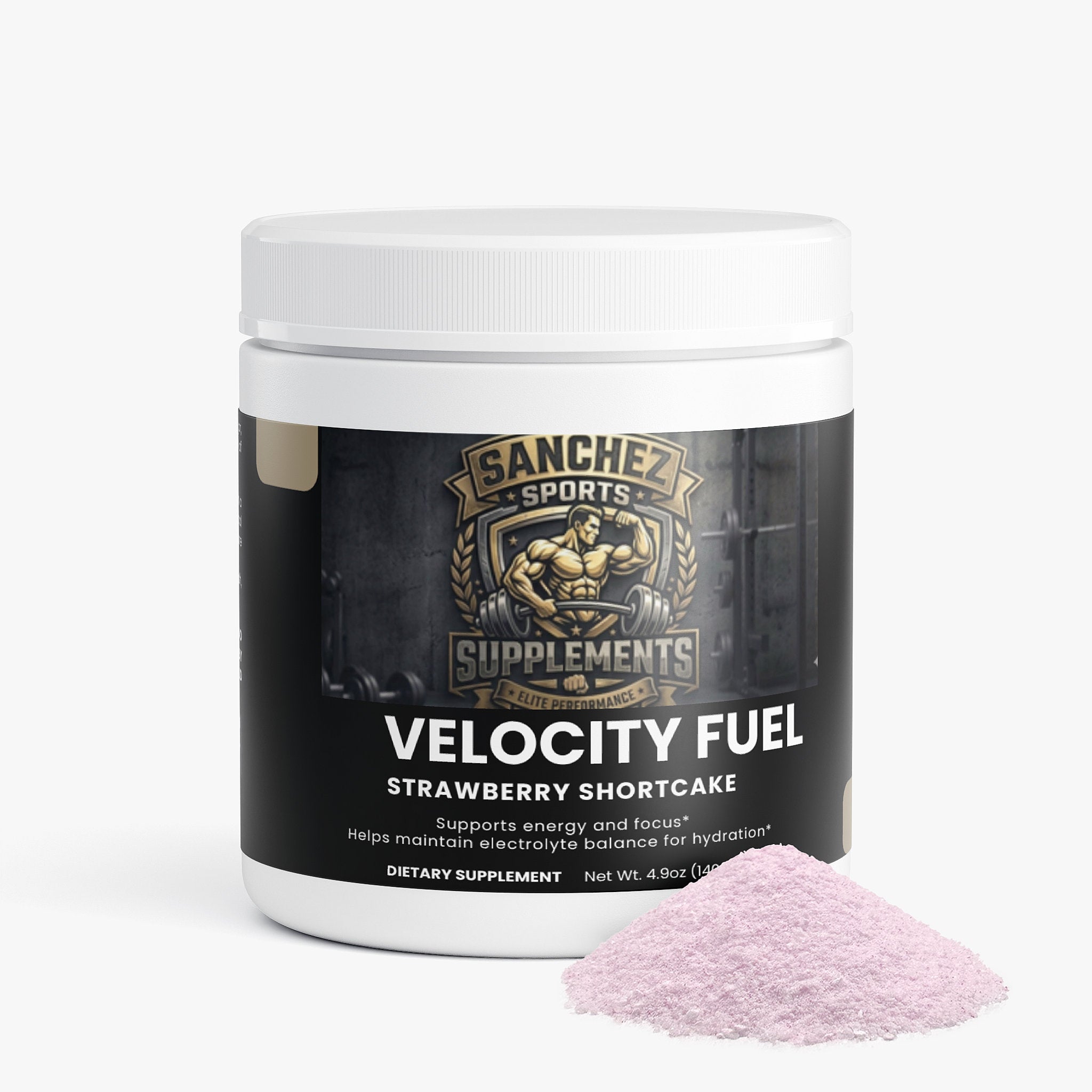 Energy Powder (Strawberry Shortcake)