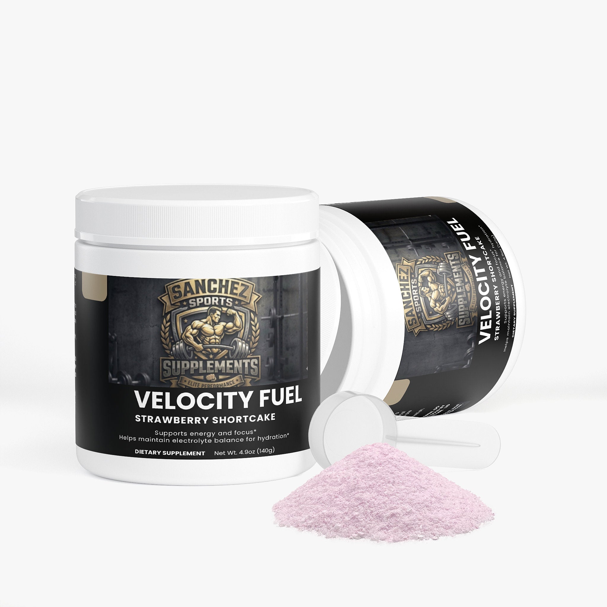 Energy Powder (Strawberry Shortcake)