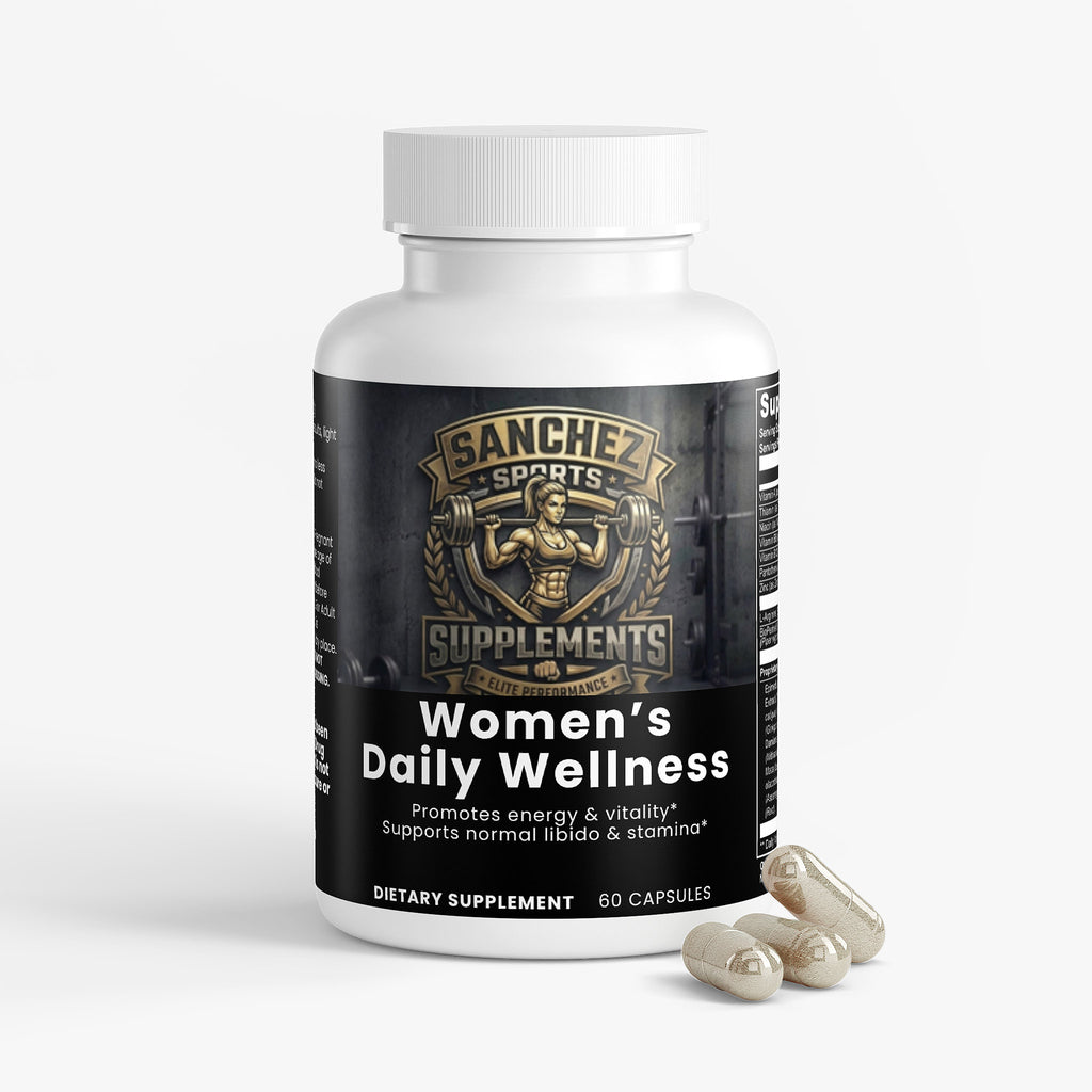 Women's Wellness Supplement daily energy balance vitality capsules Sanchez Sports Supplements San Pedro CA