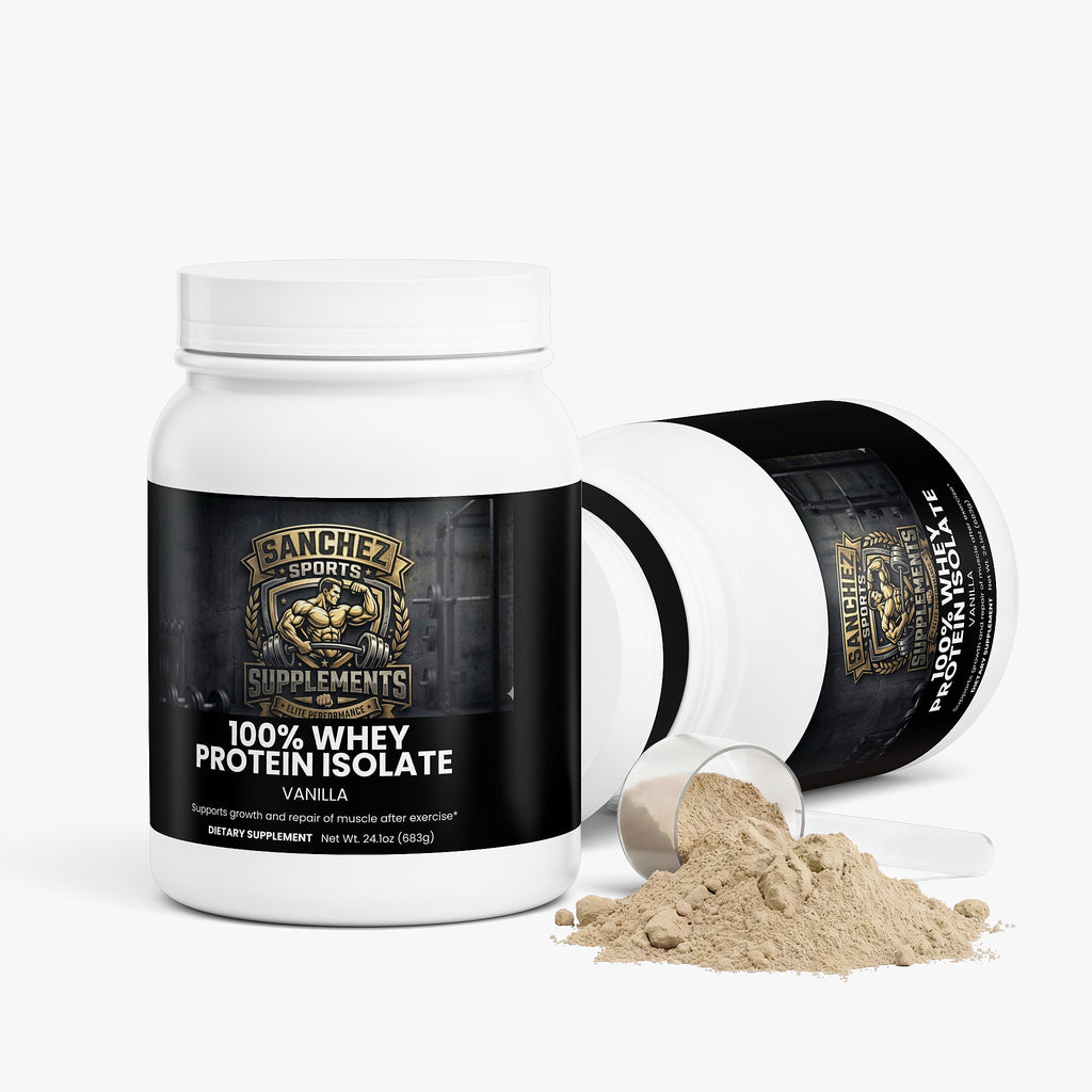 Pure whey protein isolate vanilla lean muscle building supplement Long Beach CA