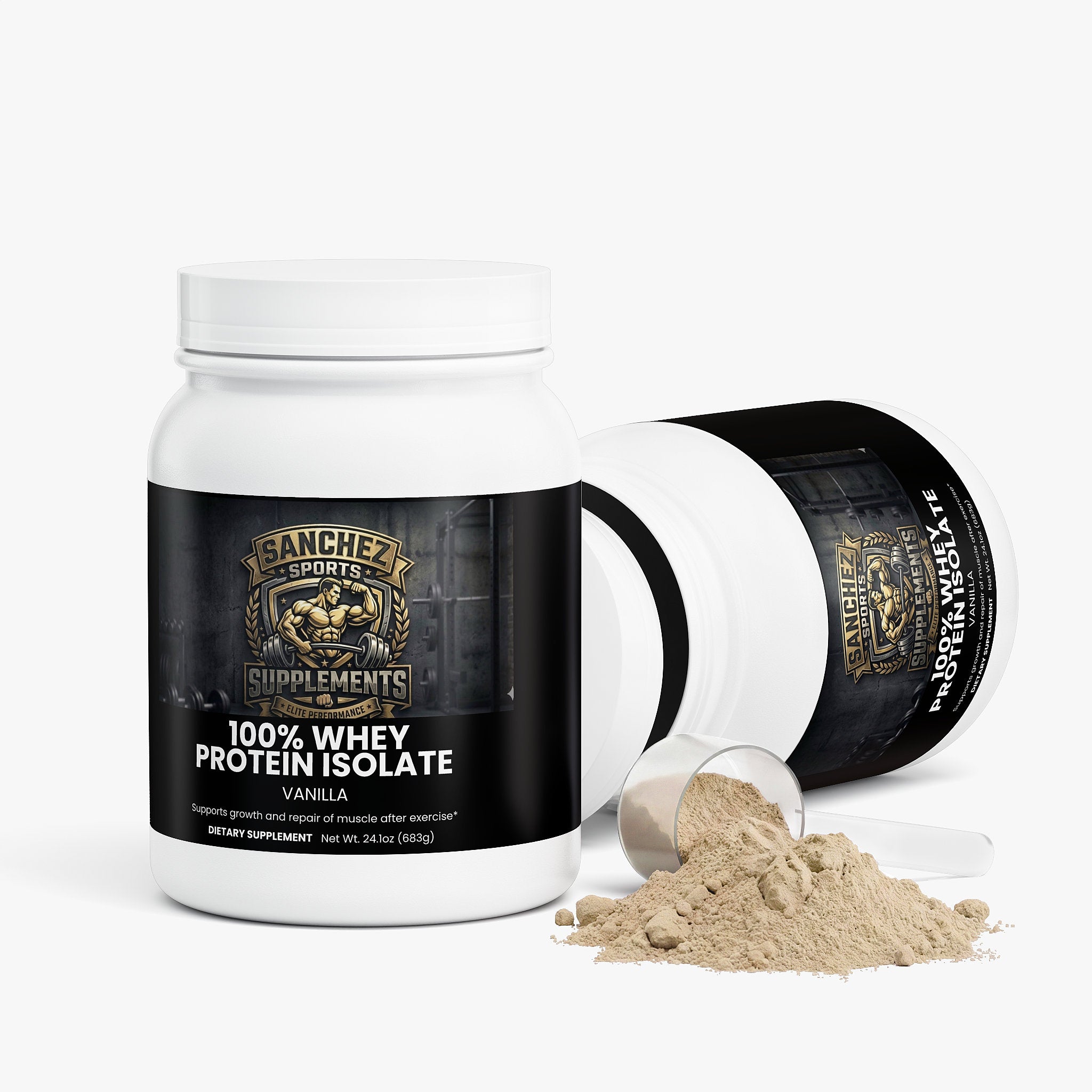 Pure whey protein isolate vanilla lean muscle building supplement Long Beach CA