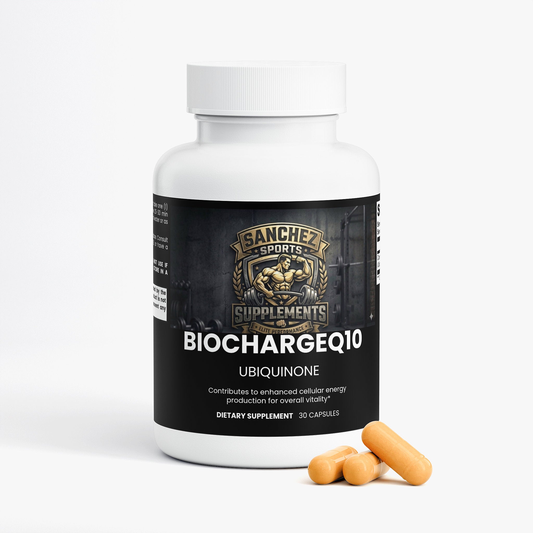 CoQ10 200mg ubiquinone supplement bottle heart health South Bay Los Angeles