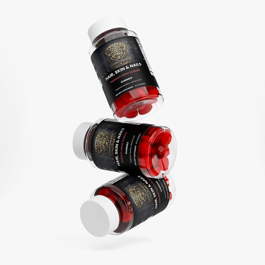 Best hair skin nails gummy supplement beauty vitamins Sanchez Sports San Pedro