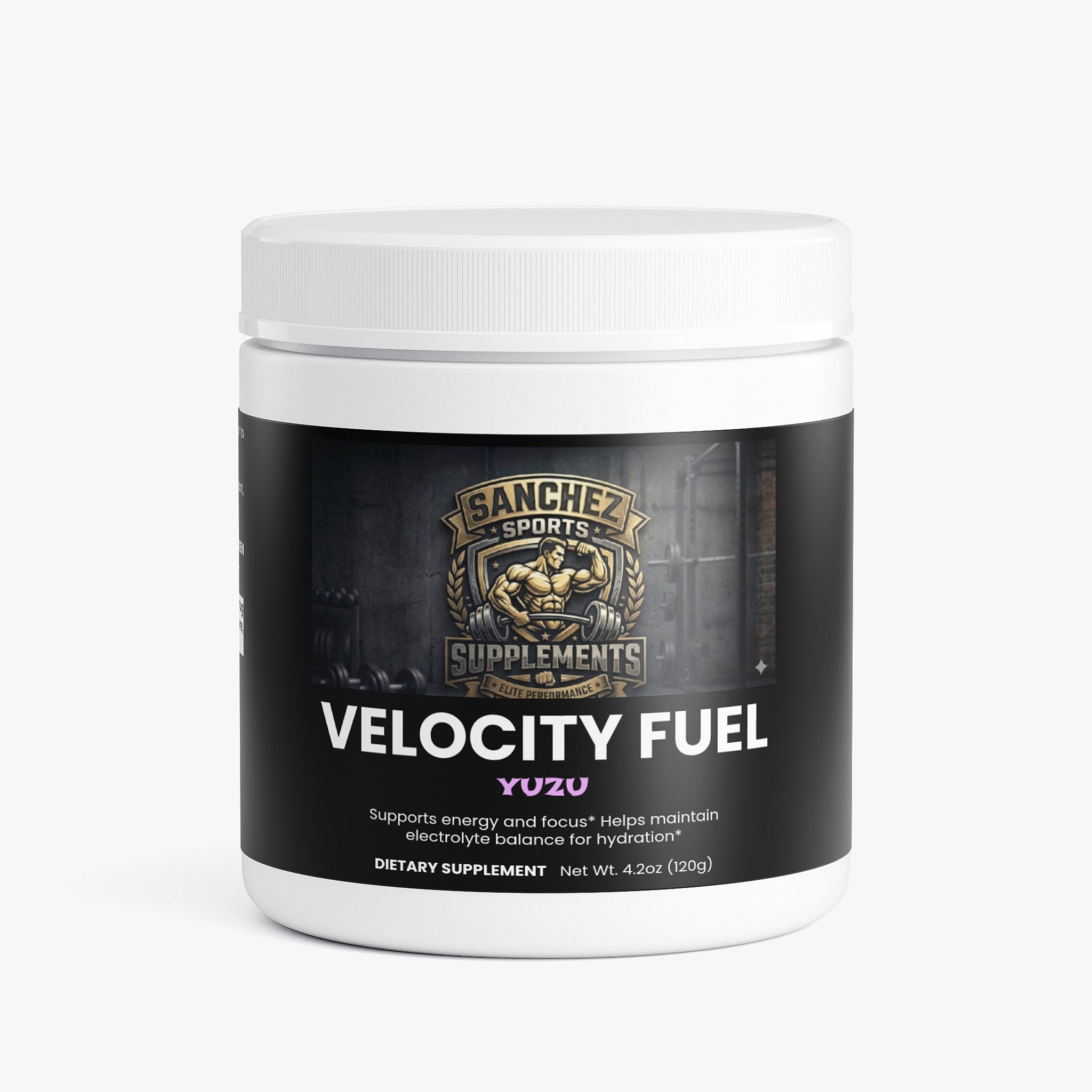 Velocity Fuel Yuzu flavor sugar free energy drink powder Sanchez Sports Supplements