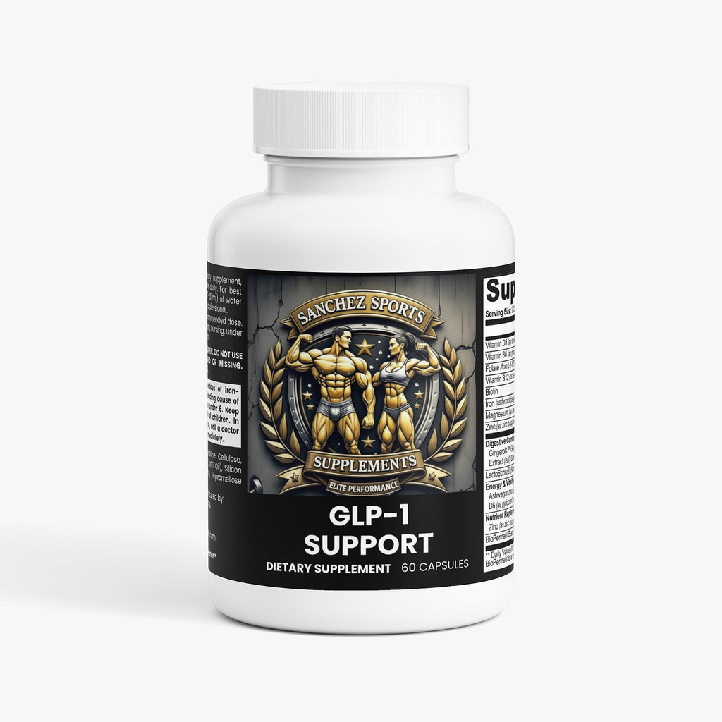 GLP-1 Support supplement digestive comfort nutrient replenishment wellness Sanchez Sports Supplements